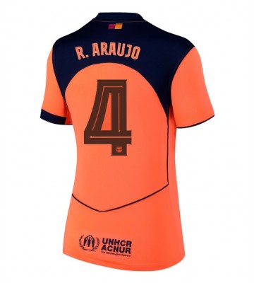 Barcelona Ronald Araujo #4 Tredjetrøje Dame 2025-26 Kortærmet